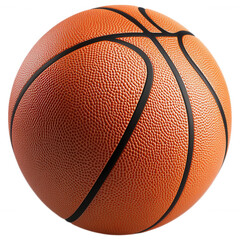 Obraz premium Basketball ball on transparent background