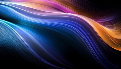 Fototapeta premium background with color abstract blend wave