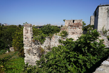 Obraz premium Yedikule Fortress in Istanbul, Turkiye