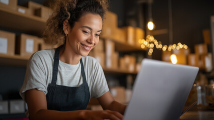 Cozy Logistics Laptop Shop with Efficient E-commerce Solutions