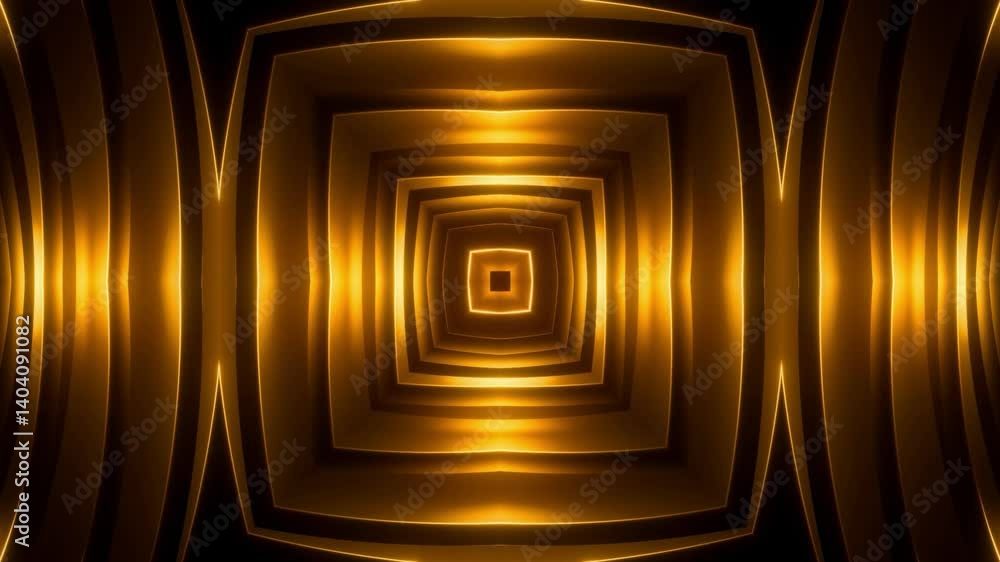 Canvas Prints abstract colorful glowing shapes neon light background video, wallpaper 4k seamless loop motion grap
