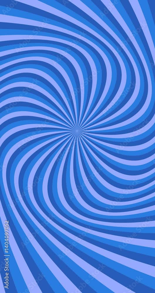 Poster geometrical vortex starburst background - seamlessly looping animation