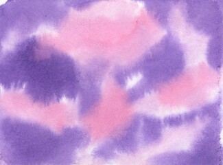 Hand-painted watercolor texture background 