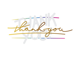 thank you text for label design