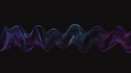 Abstract Neon Wave