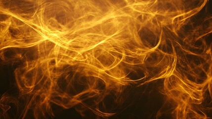 Fototapeta premium Intense flames and heat create a dynamic abstract pattern of orange and black.