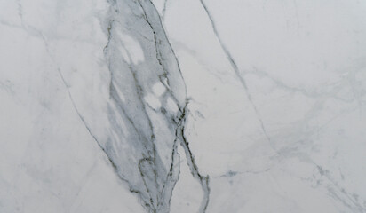 White Statuario marble texture with gray veins