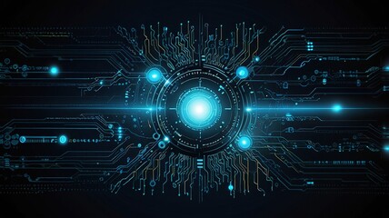 Innovative technologies modern creative background