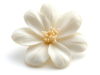 Naklejka premium White Flower Close-up (1)