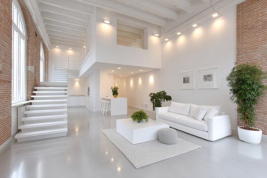 An old factory repurposed into a modern urban loft with industrial style