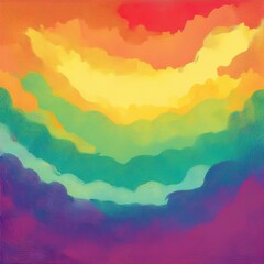 creative border frame illustration of abstract rainbow background wallpaper gay pride LGBT flag banner with space for copy background, graphic resource