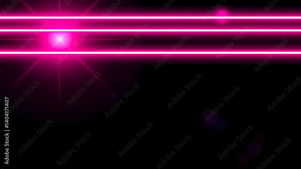 Poster abstract blue light beams in a dark space create a dynamic motion effect