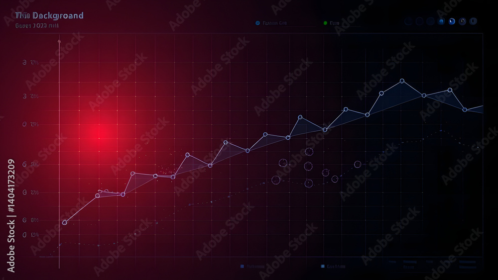 Aufkleber abstract blue light beams in a dark space create a dynamic motion effect