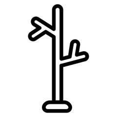 Forest Nature Plant Line Icon