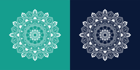Unique Creative ornament flower mandaladesign vector design, A design element for a creative mandala idea.