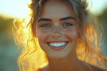 Friends Laughing in Sunlit Park with Mobile Phone