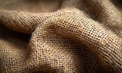 Rustic Vintage Burlap Texture Background for Farmhouse Decor