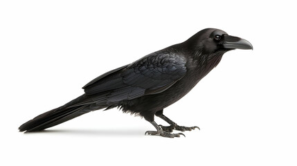 Naklejka premium Black Raven Profile