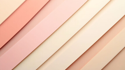 Obraz premium Soft Pastel Gradient Background Smooth Blend of Blush Pink and Beige Tones