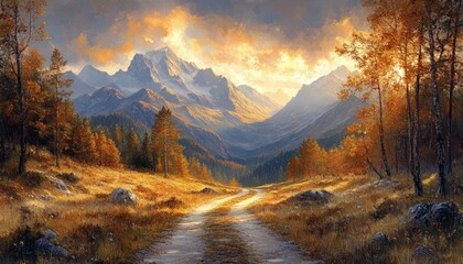 A Long Winding Road Towards the Sunset