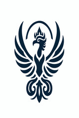 cool bird logo image vector