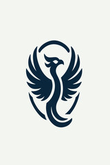Fototapeta premium cool bird logo image vector