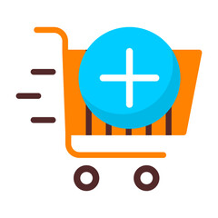 Add to Cart Flat Flat Icon