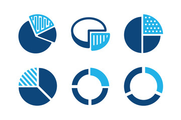 Chart glyph solid icons