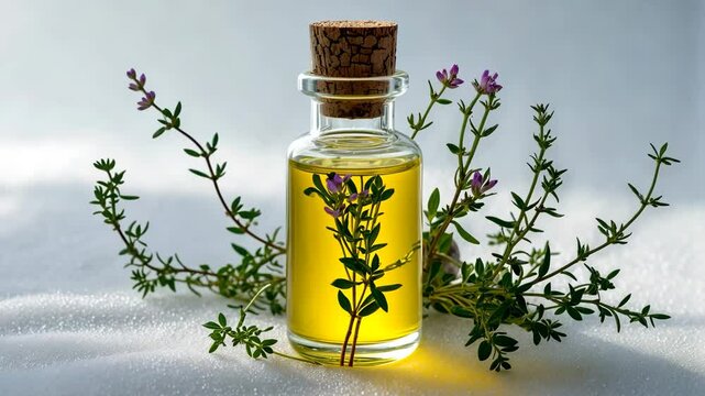 Thyme oil in isolation