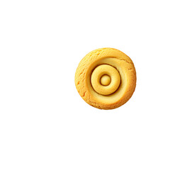 Butter cookie with swirls