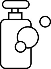 Gentle cleanser — hygiene meets softness in a spa-inspired wellness wash. Transparent background.