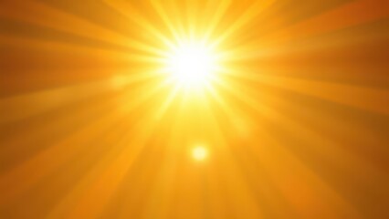 Obraz premium a close up of a bright sun shining through a dark sky