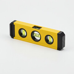Fototapeta premium Precise Yellow Level Tool for Construction and DIY Projects