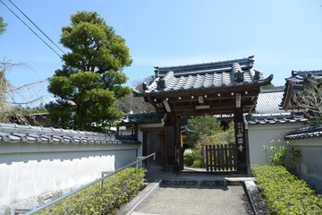 西圓寺　山門　京都市左京区一乗寺