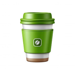 Explore sustainable drinking solutions eco-friendly coffee cup display in urban environment &ndash; close-up view of modern design