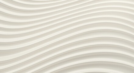 Obraz premium Abstract curved lines creating a smooth wave pattern on surface