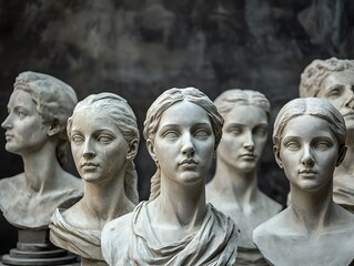 Explore Impressive Collection of Marble Busts with Timeless Aesthetic Appeal