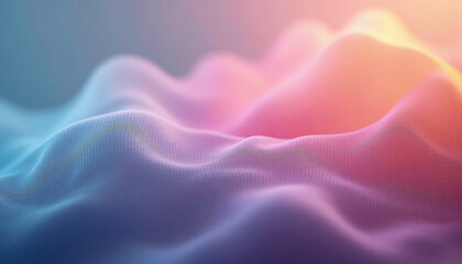 Obraz premium Vibrant Abstract Waves