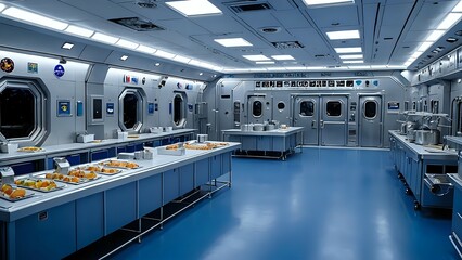 rear view of a computer network