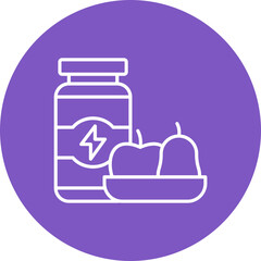 Fototapeta premium Protein Icon