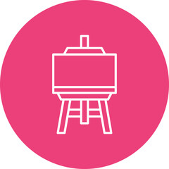 Obraz premium Painting stand Icon