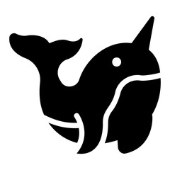 narwhal Solid icon © ilham