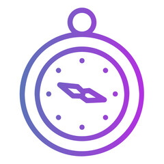 compass Gradient icon
