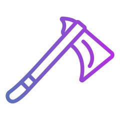 axe Gradient icon