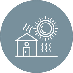 Heat wave Icon