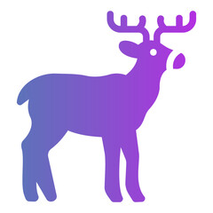 deer Gradient icon