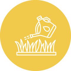 Watering grass Icon