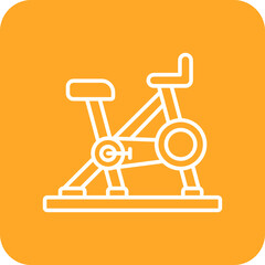 Stationary bicycle Icon