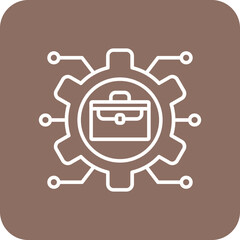 Fototapeta premium Digital money Icon