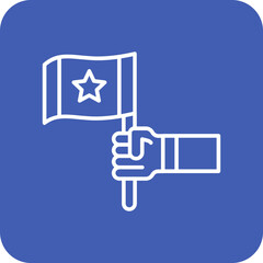 Politic flag Icon